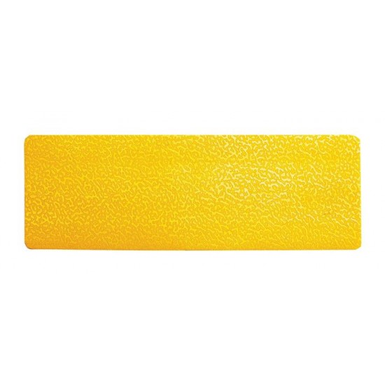 Padlójelölő matrica, 50x150 mm,  DURABLE "Csík", sárga