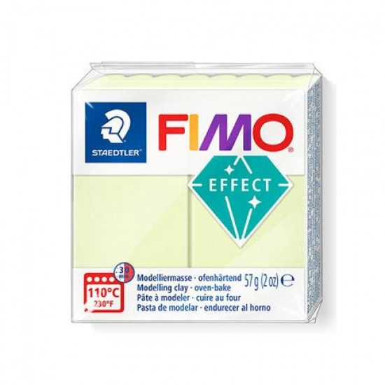 Gyurma, 57 g, égethető, FIMO "Effect", pasztellvanília