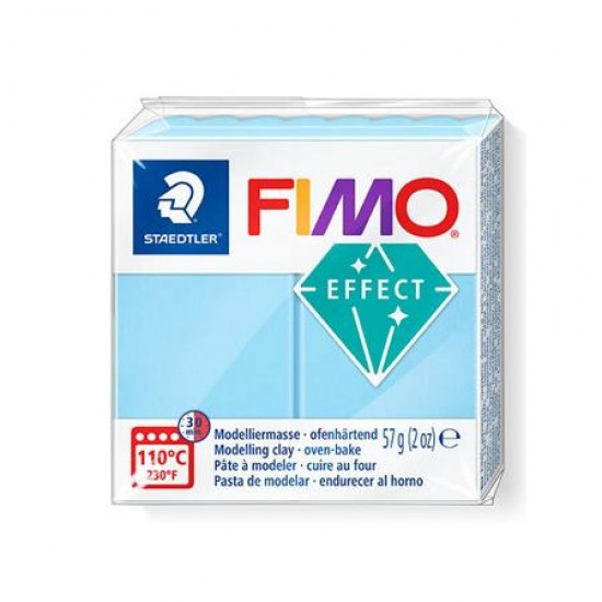 Gyurma, 57 g, égethető, FIMO "Effect", pasztellvíz