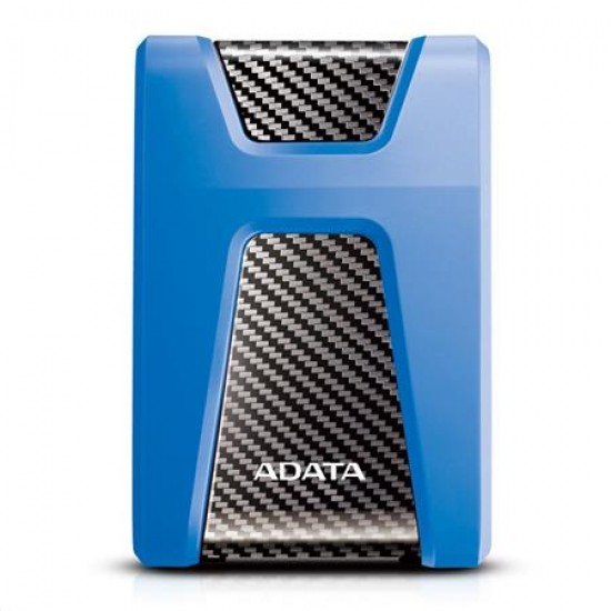 2,5" HDD (merevlemez), 2TB, USB 3.1, ütésálló, ADATA "HD650", kék