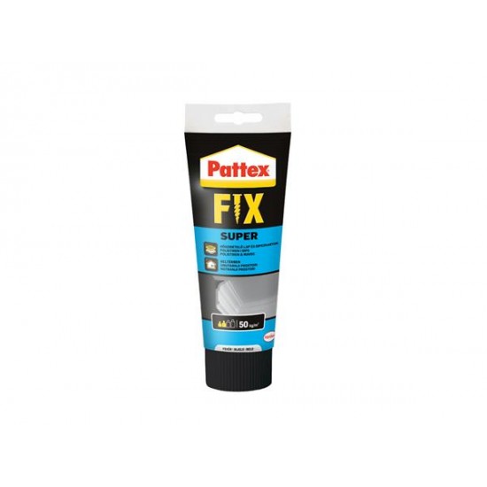 Ragasztó, építési, 250 g, HENKEL "Pattex Super Fix", fehér