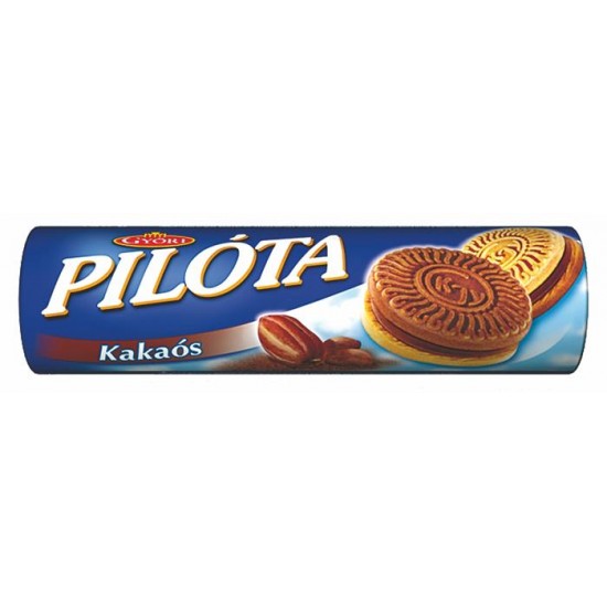 Keksz, 180 g, GYŐRI "Pilóta", kakaós