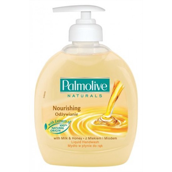 Folyékony szappan, 0,3 l, PALMOLIVE Nourishing "Milk and Honey"