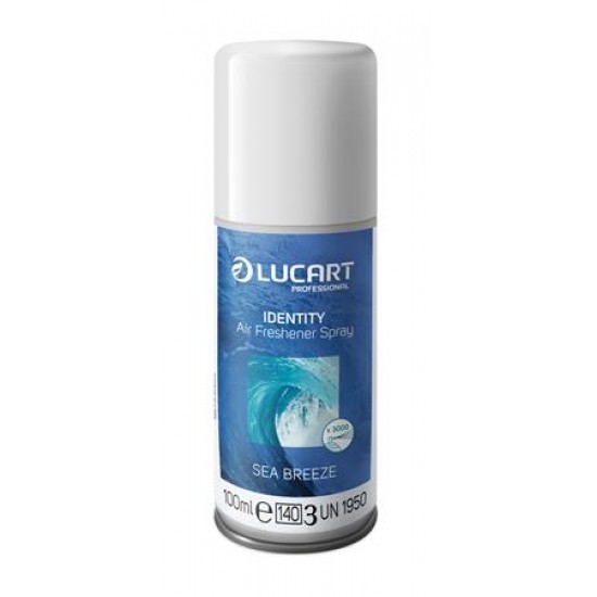 Illatosító spray utántöltő, LUCART "Identity Air Freshener", Sea Breeze