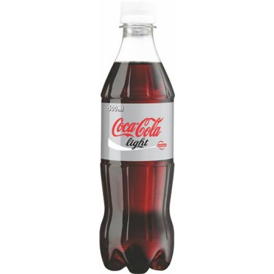 Üdítőital, szénsavas, 0,5 l, COCA COLA "Coca Cola Light"