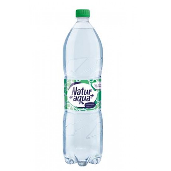 Ásványvíz, enyhe, NATUR AQUA, 1,5 l