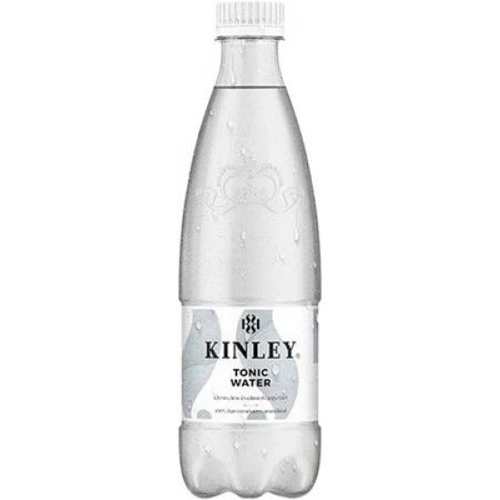 Üdítőital, szénsavas, 0,5 l, KINLEY, tonic-citromfű