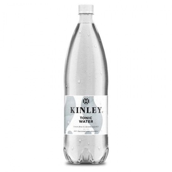 Üdítőital, szénsavas, 1,5 l, KINLEY, tonic-citromfű