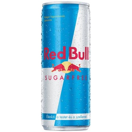 Energiaital, cukormentes, 250 ml, RED BULL