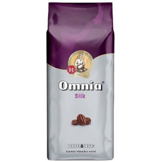 Kávé, pörkölt, szemes, védőgázas csomagolásban, 1000 g, DOUWE EGBERTS "Omnia" silk