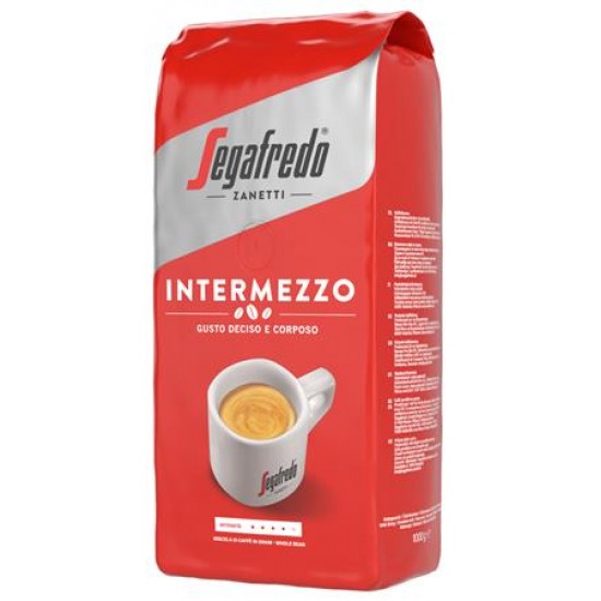 Kávé, pörkölt, szemes, 1000 g, SEGAFREDO "Intermezzo"