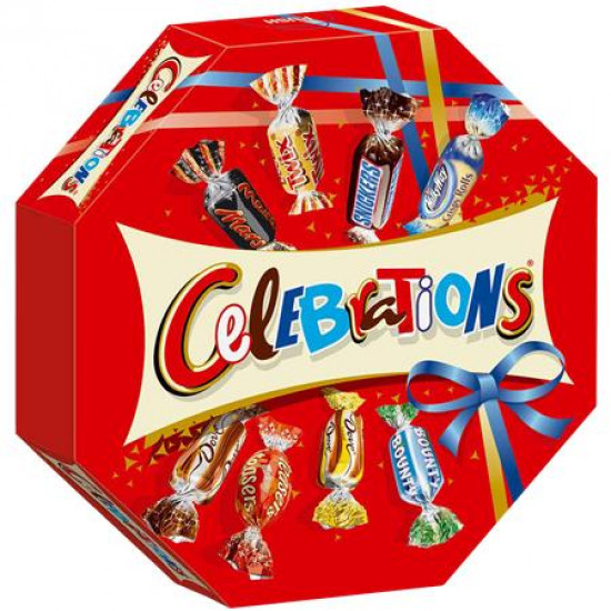 Desszert, ünnepi dobozban, 186 g, "Celebrations"