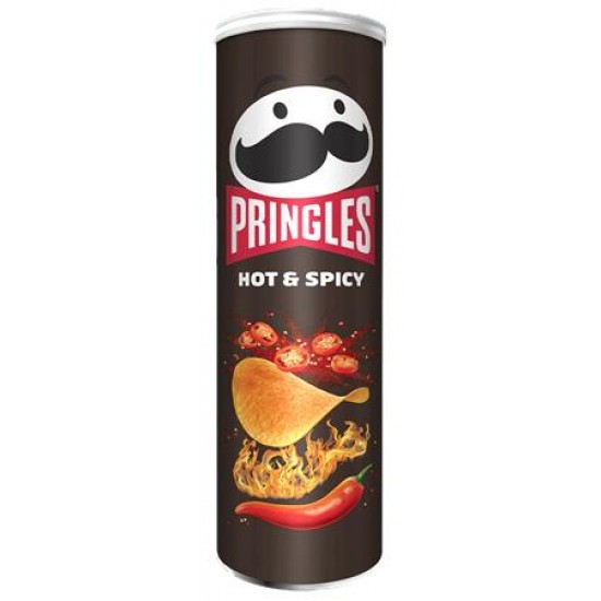 Chips, 165 g, PRINGLES, csípős