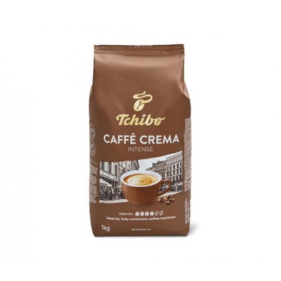 Kávé, pörkölt, szemes, 1000 g, TCHIBO "Caffč Crema Intense"