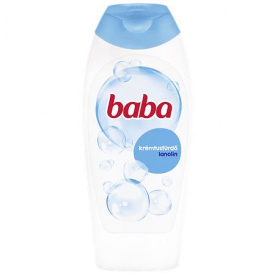 Tusfürdő, 400 ml, BABA, lanolinos