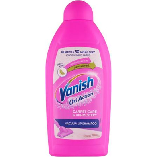 Szőnyegtisztító sampon, kézi, 0,5 l, VANISH "Oxi Action"