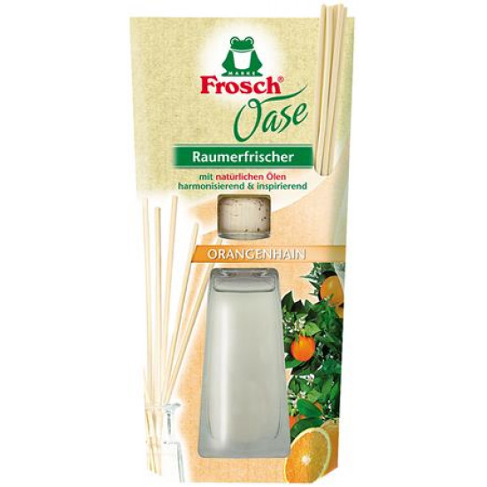 Légfrissítő, 90 ml, FROSCH "Oase", narancs