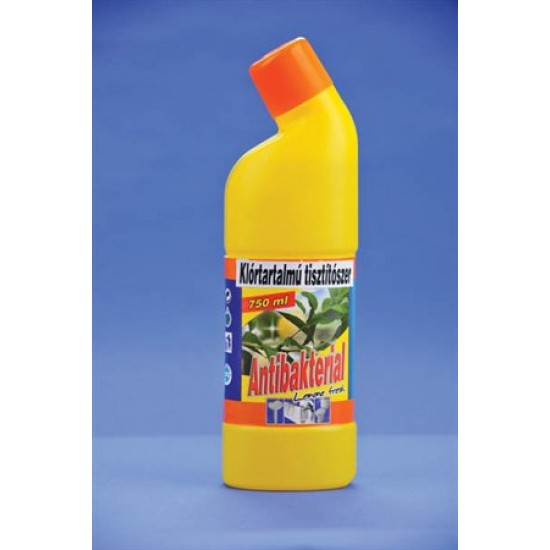 Antibakteriális gél, 0,75 l, lemon fresh