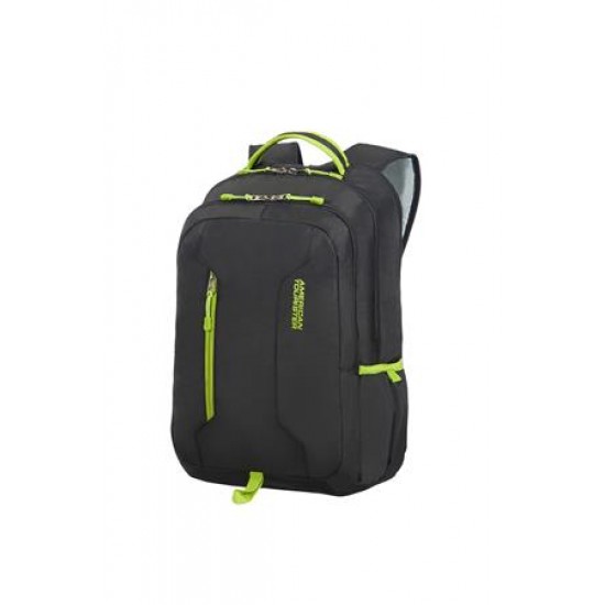 Notebook hátizsák, 15,6", AMERICAN TOURISTER "Urban Groove", fekete-lime