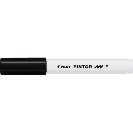 Dekormarker, 1 mm, PILOT "Pintor F", fekete