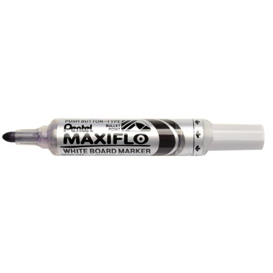 Táblamarker, 2,5 mm, kúpos, PENTEL "Maxiflo MWL5M", lila