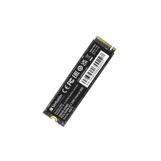 SSD (belső memória), 256GB, PCIe NVMe M2, 3300/1300 MB/s, VERBATIM "Vi3000"