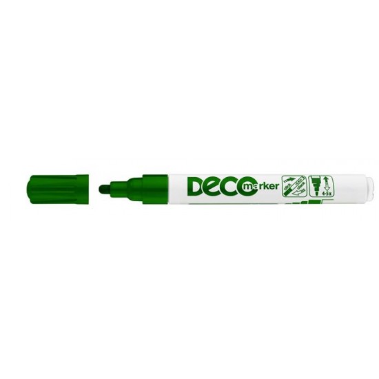 Lakkmarker, 2-4 mm, ICO "Decomarker" zöld