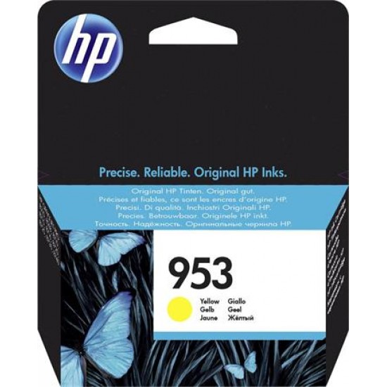 F6U14AE Tintapatron OfficeJet Pro 8210, 8700-as sorozathoz, HP 953, sárga, 700 oldal