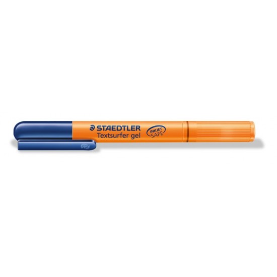 Szövegkiemelő, 3 mm, zselés, STAEDTLER "Textsurfer Gel", narancssárga