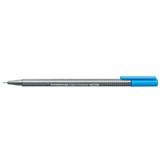 Tűfilc, 0,3 mm, STAEDTLER "Triplus", világoskék