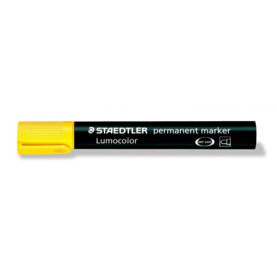 Alkoholos marker, 2 mm, kúpos, STAEDTLER "Lumocolor 352", sárga
