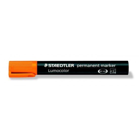 Alkoholos marker, 2 mm, kúpos, STAEDTLER "Lumocolor 352", narancssárga