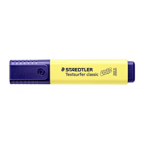 Szövegkiemelő, 1-5 mm, STAEDTLER "Textsurfer Classic Pastel", sárga