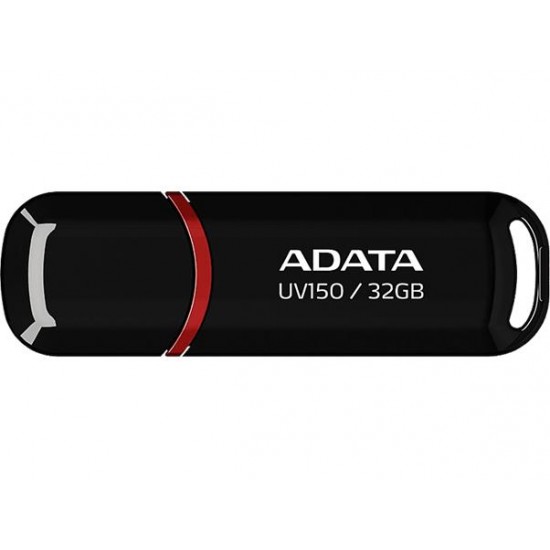 Pendrive, 32GB, USB 3.2 Gen1, ADATA "UV150", fekete