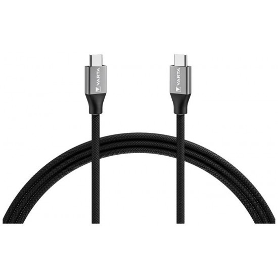 USB kábel, USB-C – USB-C, 2m, VARTA